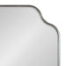 Scallop Mirror 24x36 Silver 3