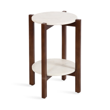 Side Table Walnut Brown 16x16x22 1