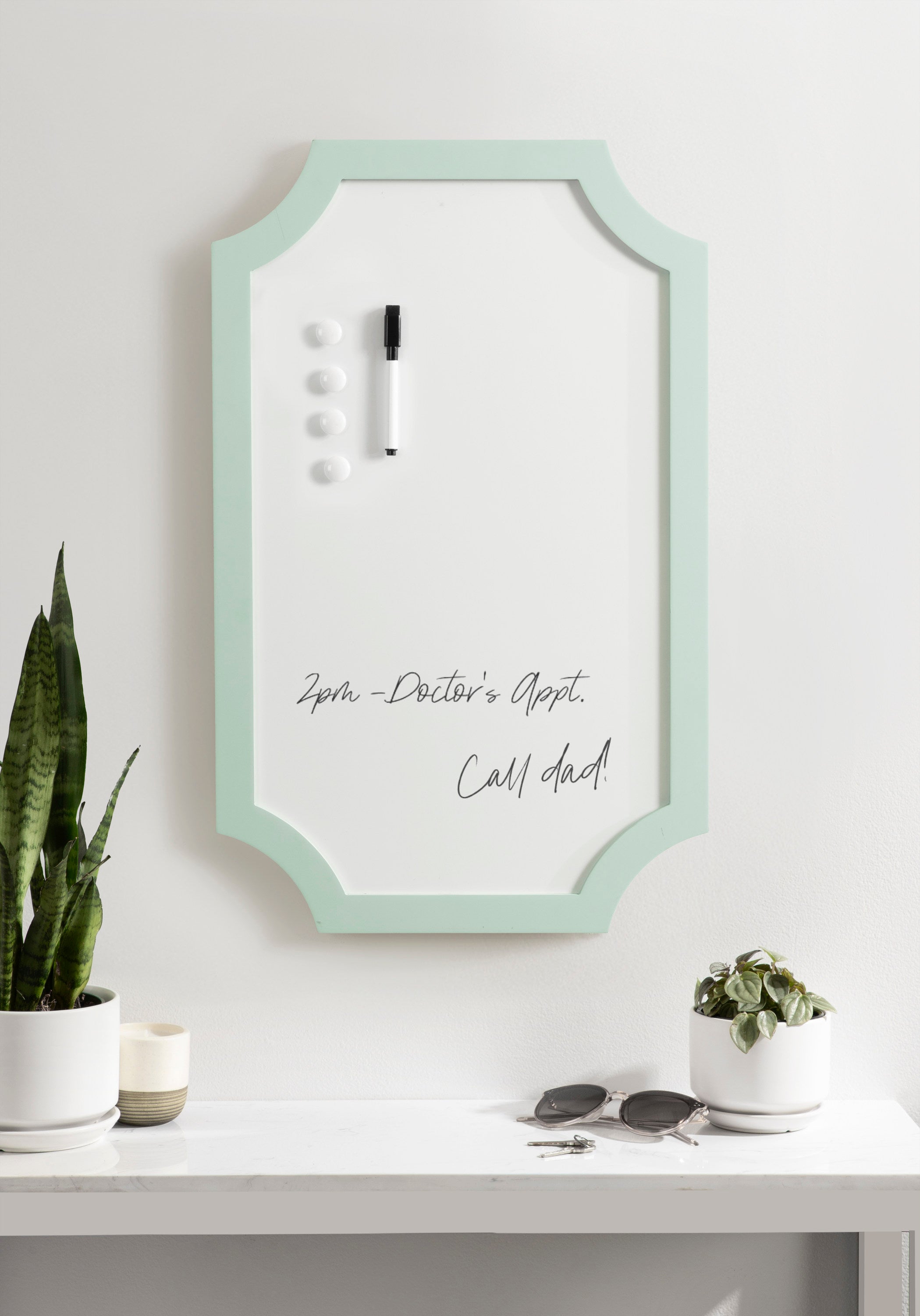Dry Erase Board Green 15x24 7