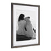 Wall Frame Gray 14x18 matted to 11x14 3