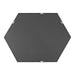 Hexagon Mirror Natural 22x31 4