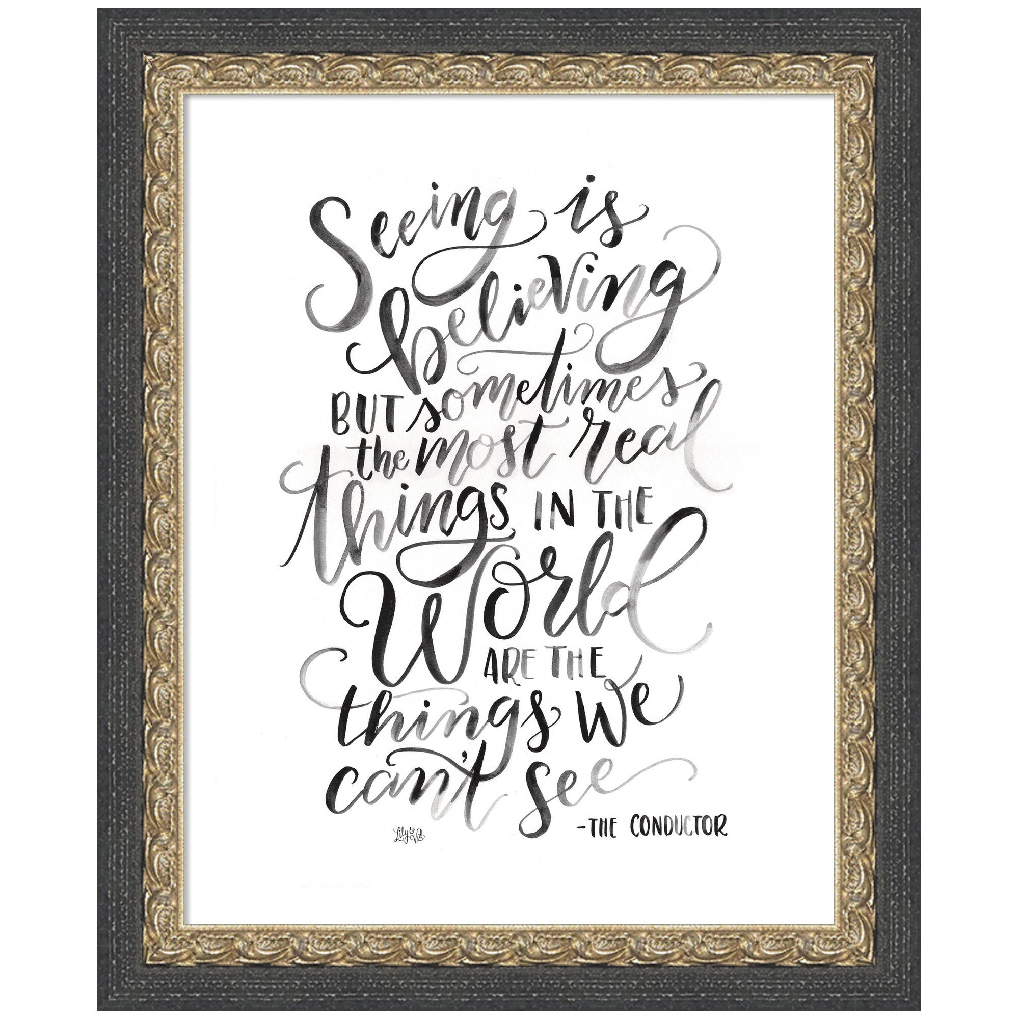 Mounted Canvas 10x12 Matinee Black Bronze 1