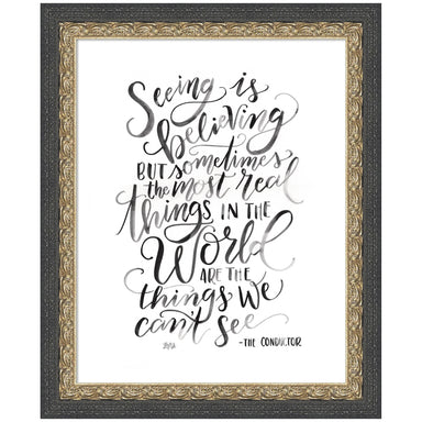 Mounted Canvas 10x12 Matinee Black Bronze 1