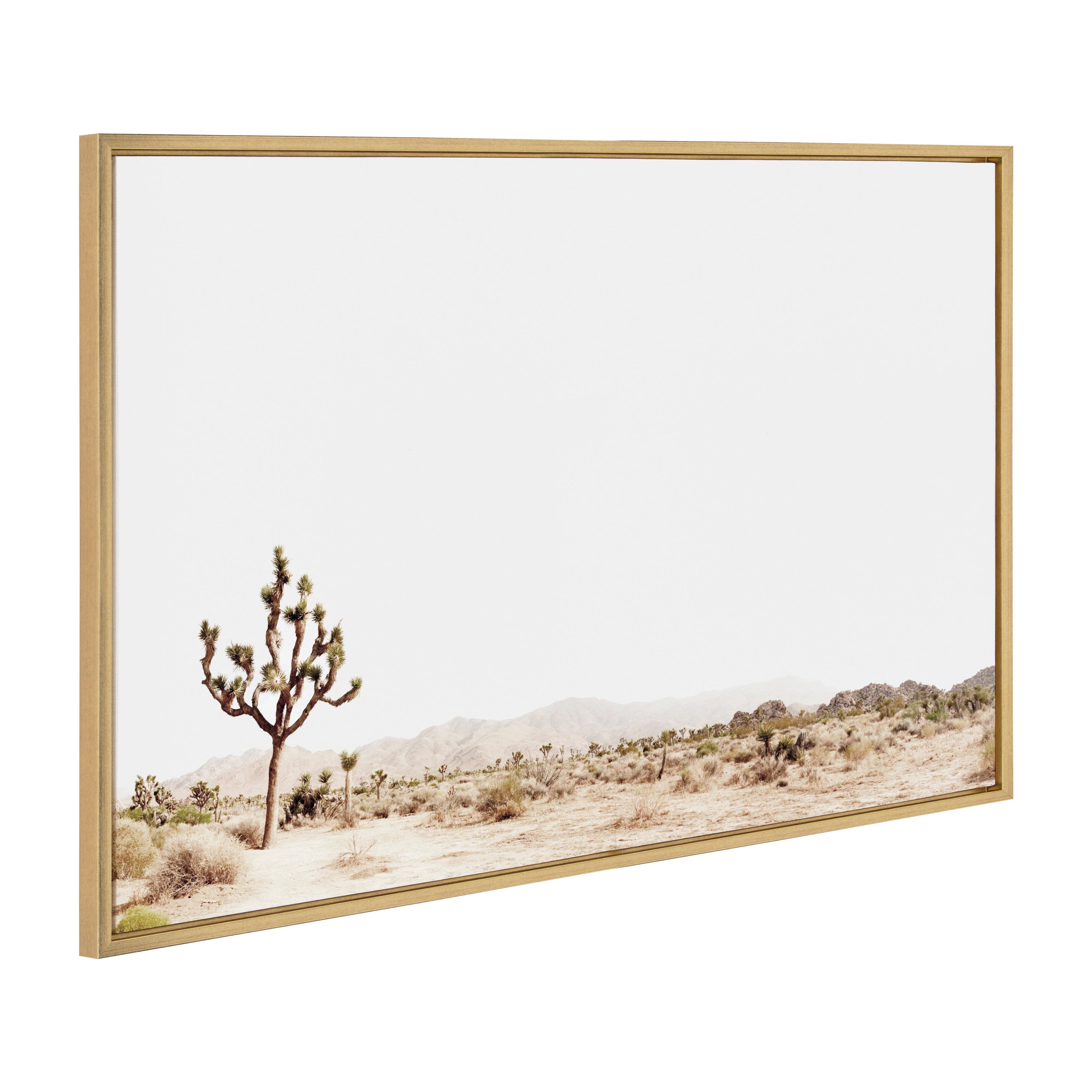 Framed Canvas Sylvie Bright Gold 23x33 1