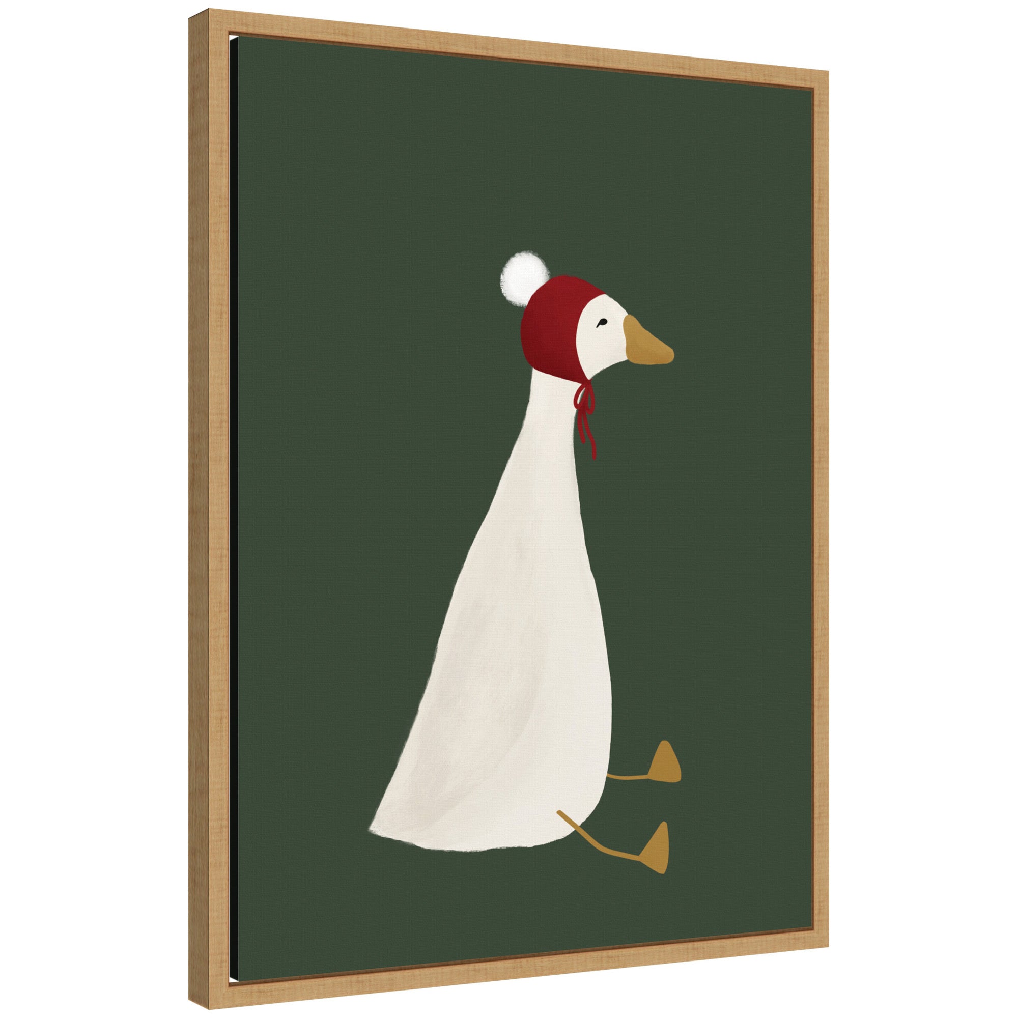 Framed Canvas Sylvie Natural 18x24 1
