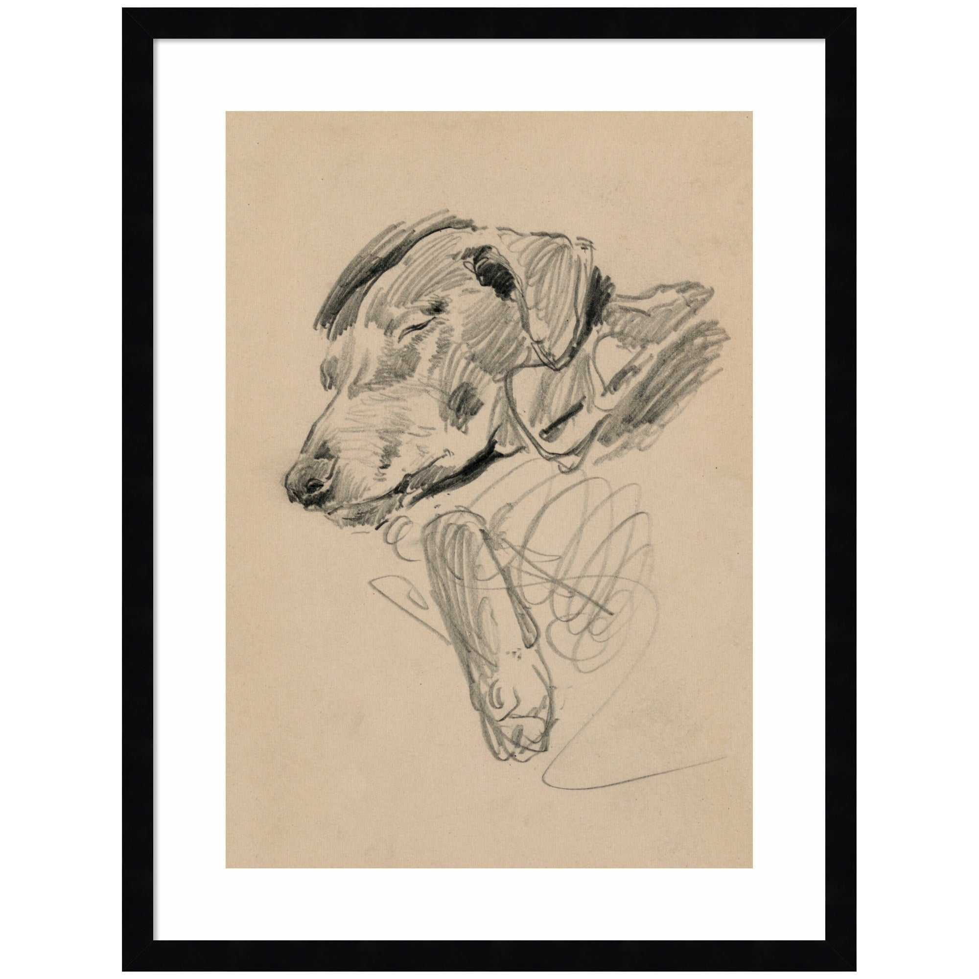 Framed Art 19x25 Svelte Noir Black 1