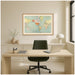 Framed Canvas Sylvie Natural 33x23 6