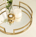Single Tray Gold 16" diameter 7