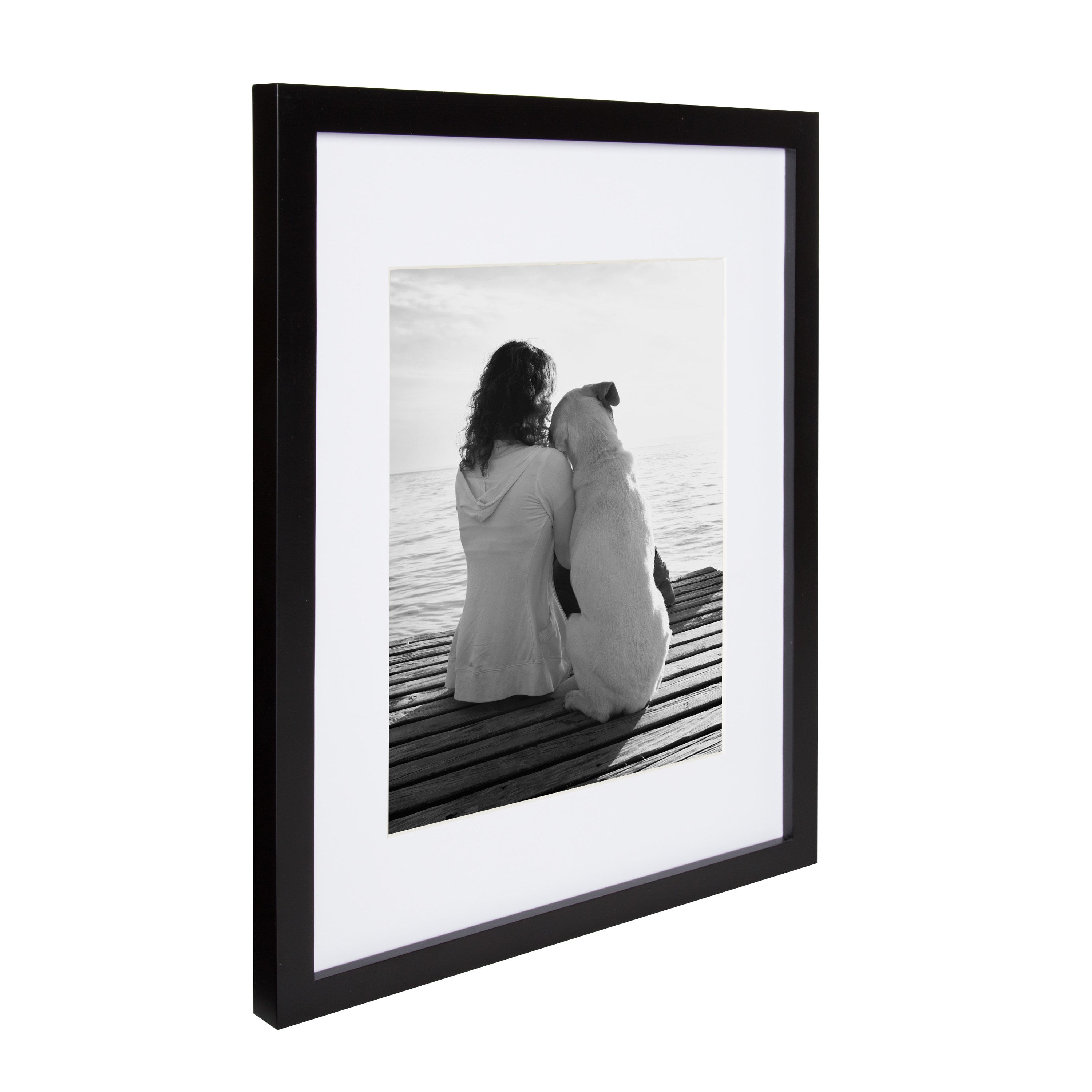 Wall Frame Black 11x14 matted to 8x10 3