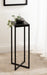 Drink Table Black 7x7x21 6