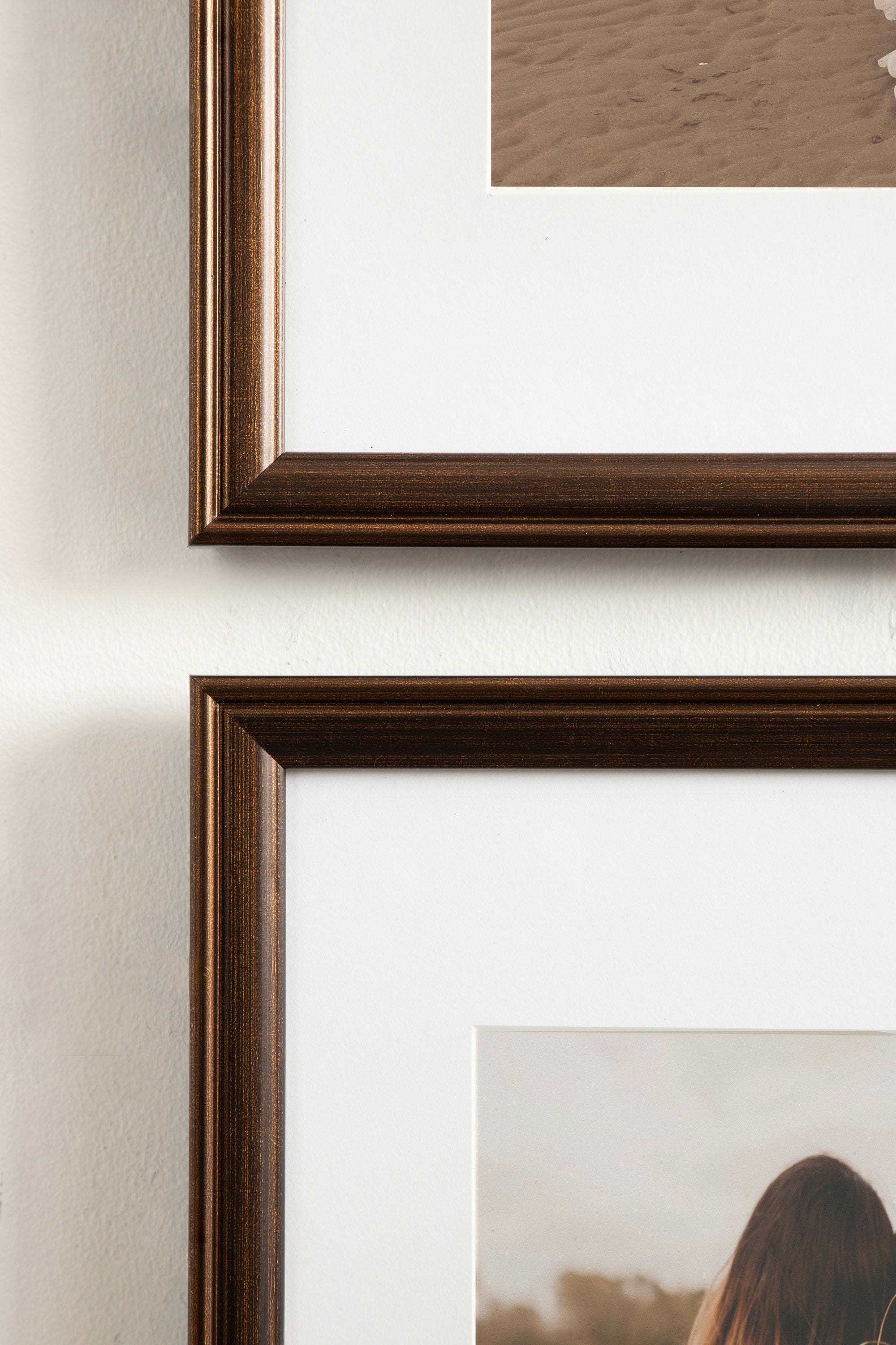 Wall Frame Bronze 14x18 matted to 11x14 8