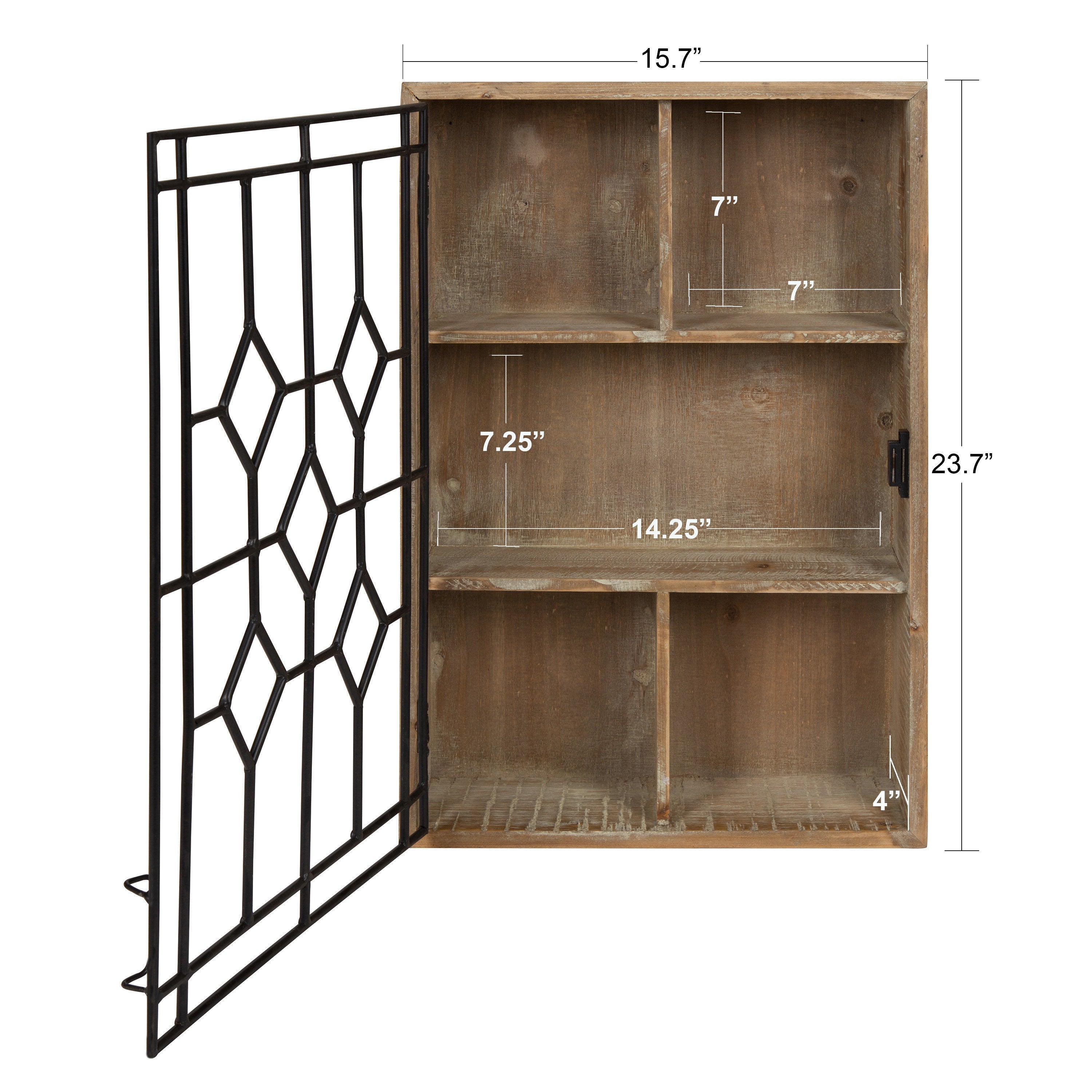 Cabinet Natural Black 16x24 3