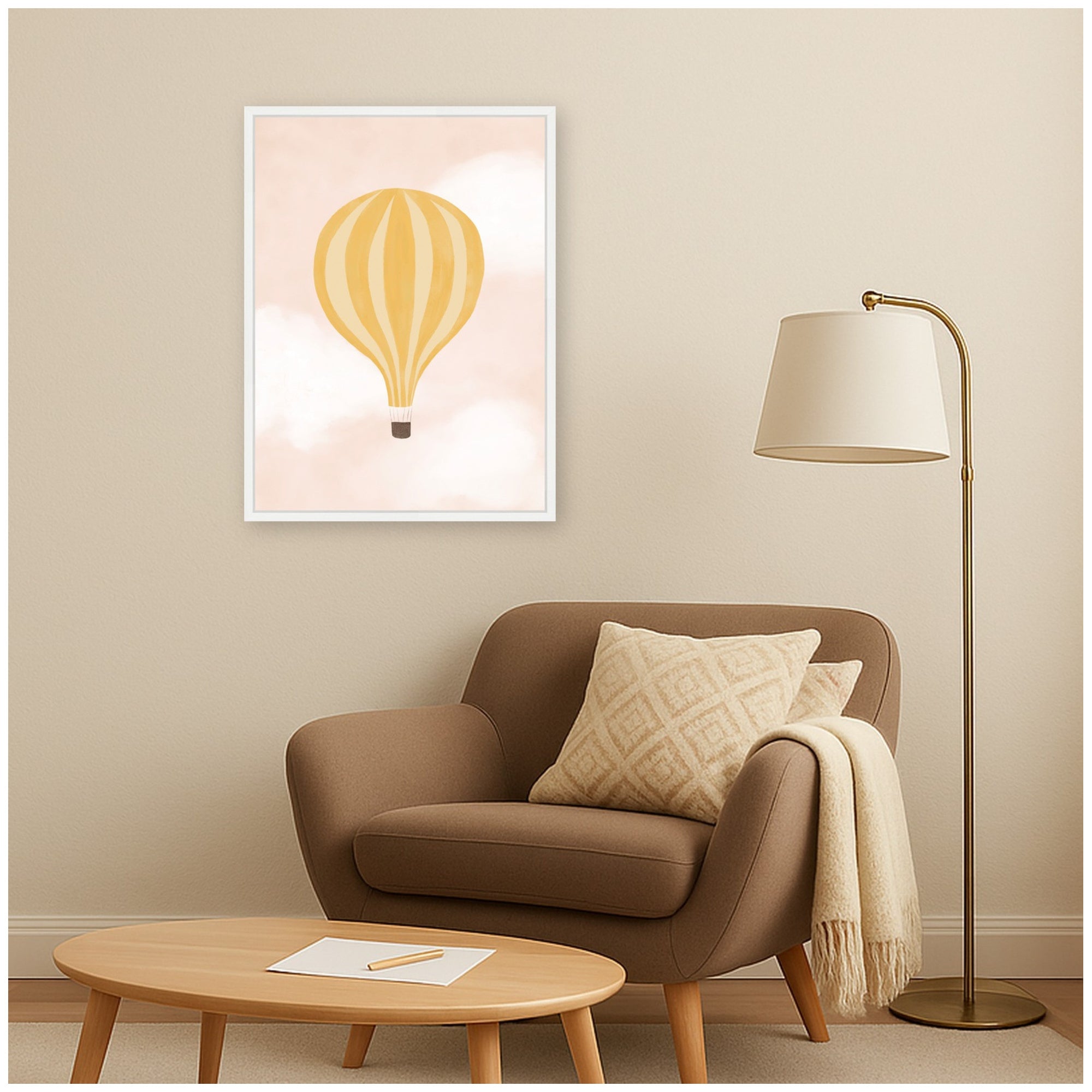Framed Canvas 18x24 Sylvie White 6