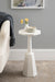 Drink Table White 11x11x24 7