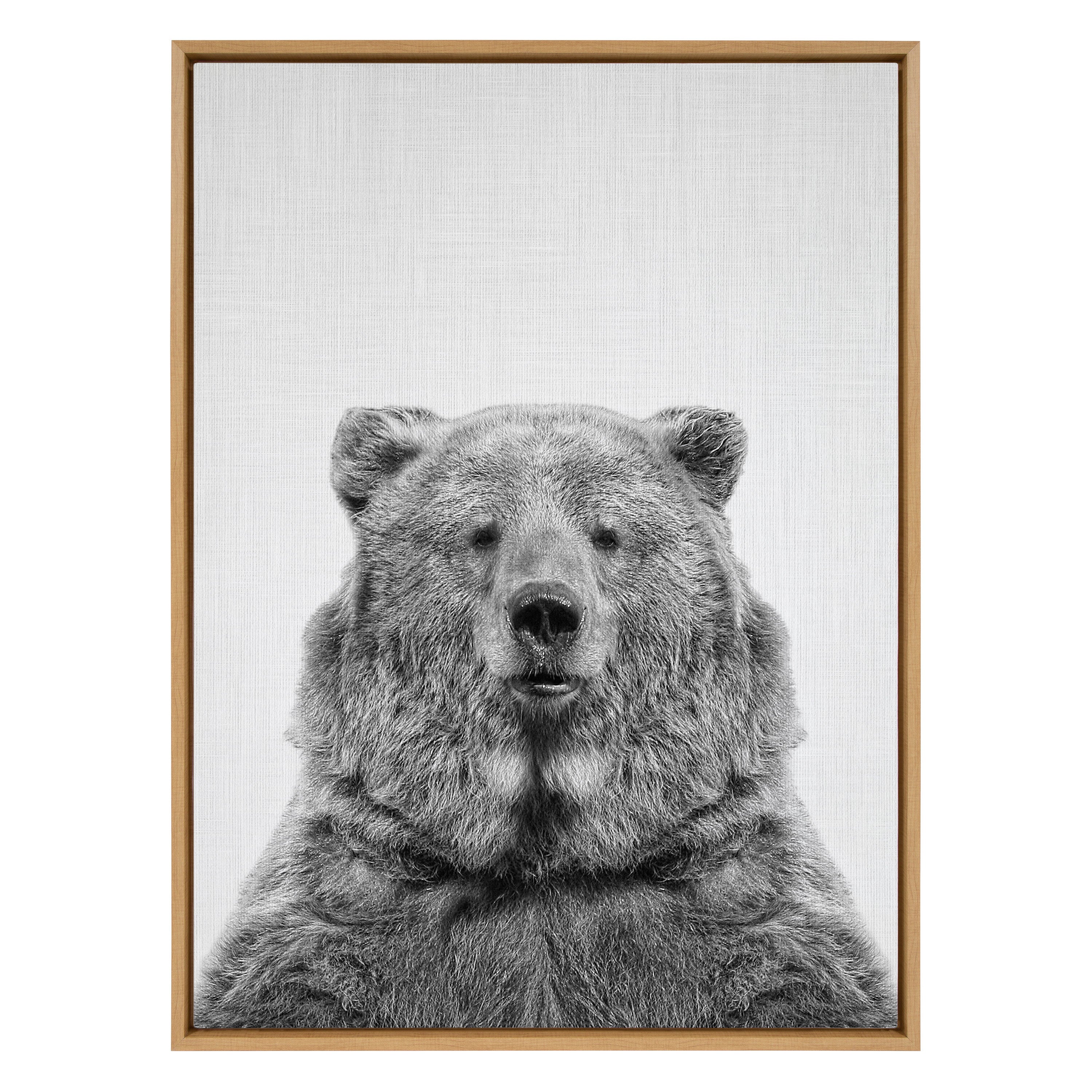 Framed Canvas 31.5x41.5 Sylvie Natural 2