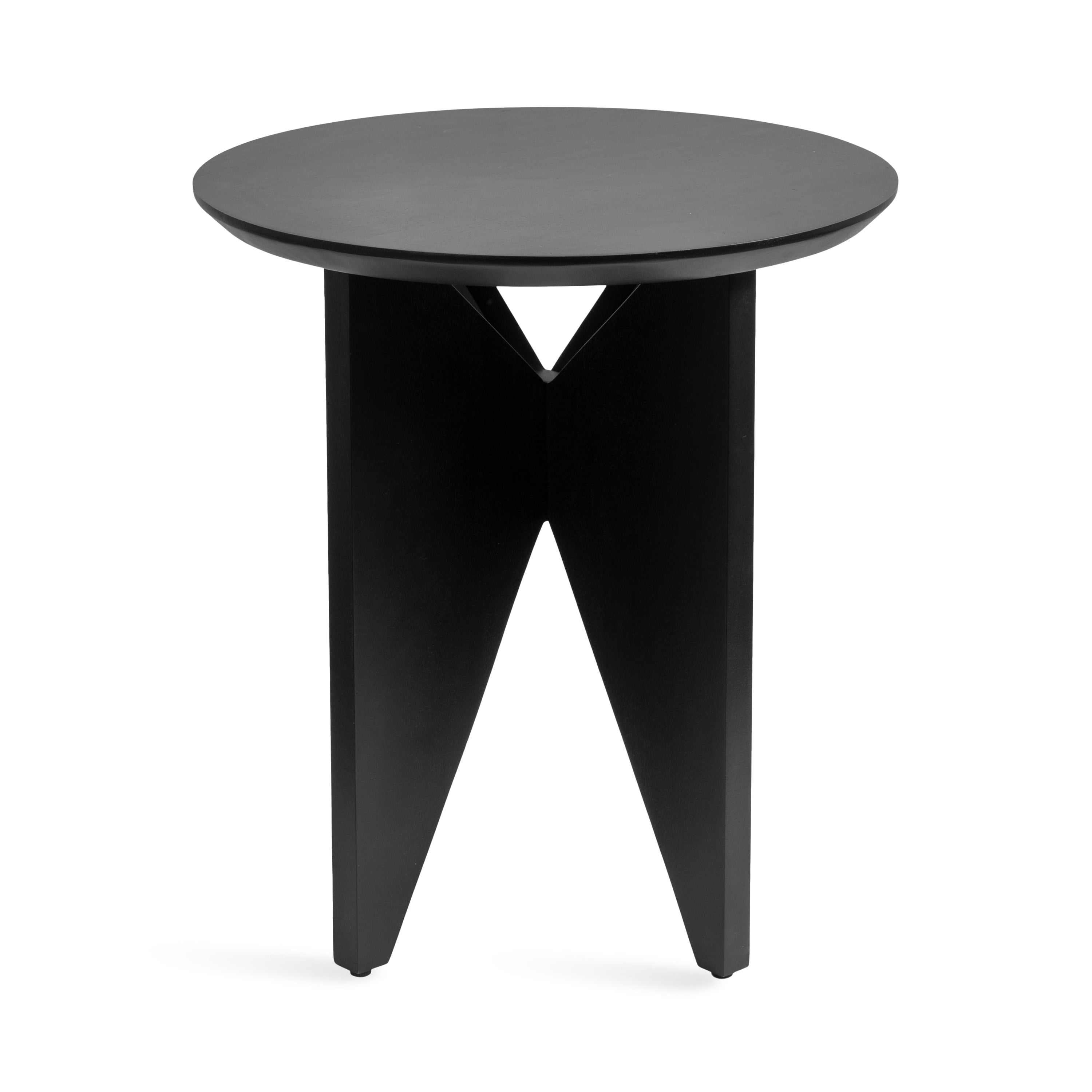 Side Table Black 18x18x20 6