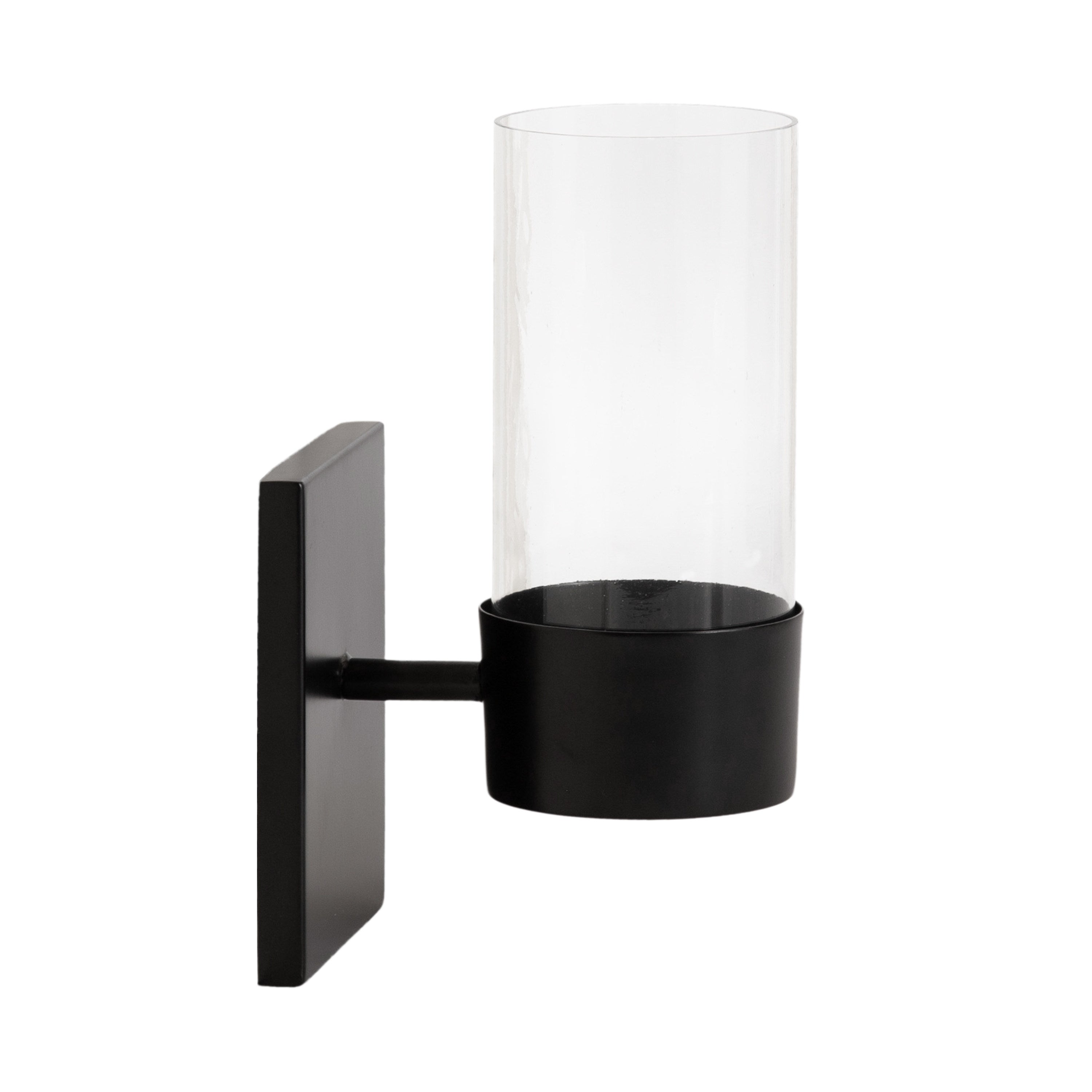 Wall Sconce Black 5x6x10 6