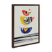 Framed Canvas Sylvie Walnut 18x24 1