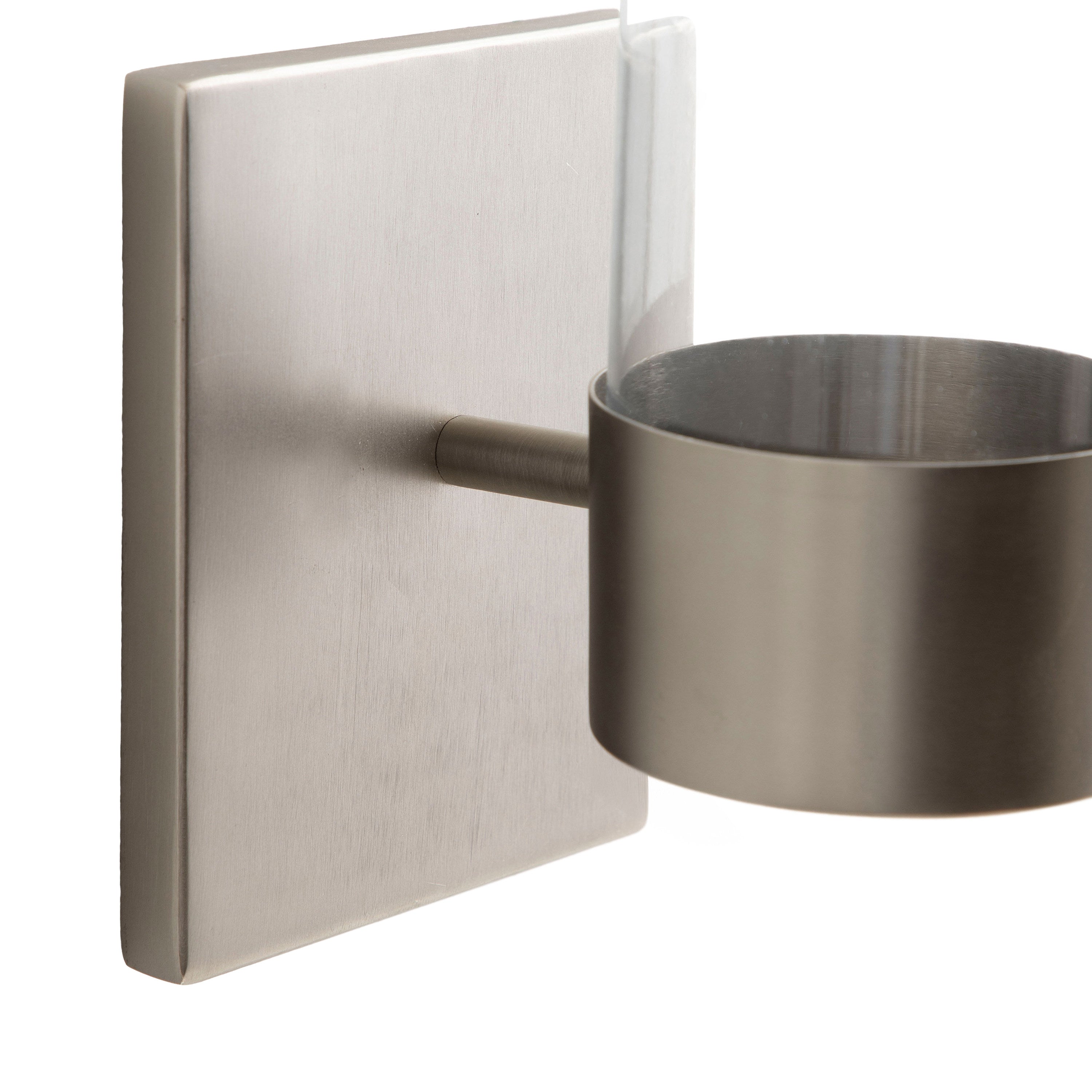Wall Sconce Silver 5x6x10 3