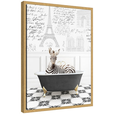 Framed Canvas Sylvie Bright Gold 18x24 1