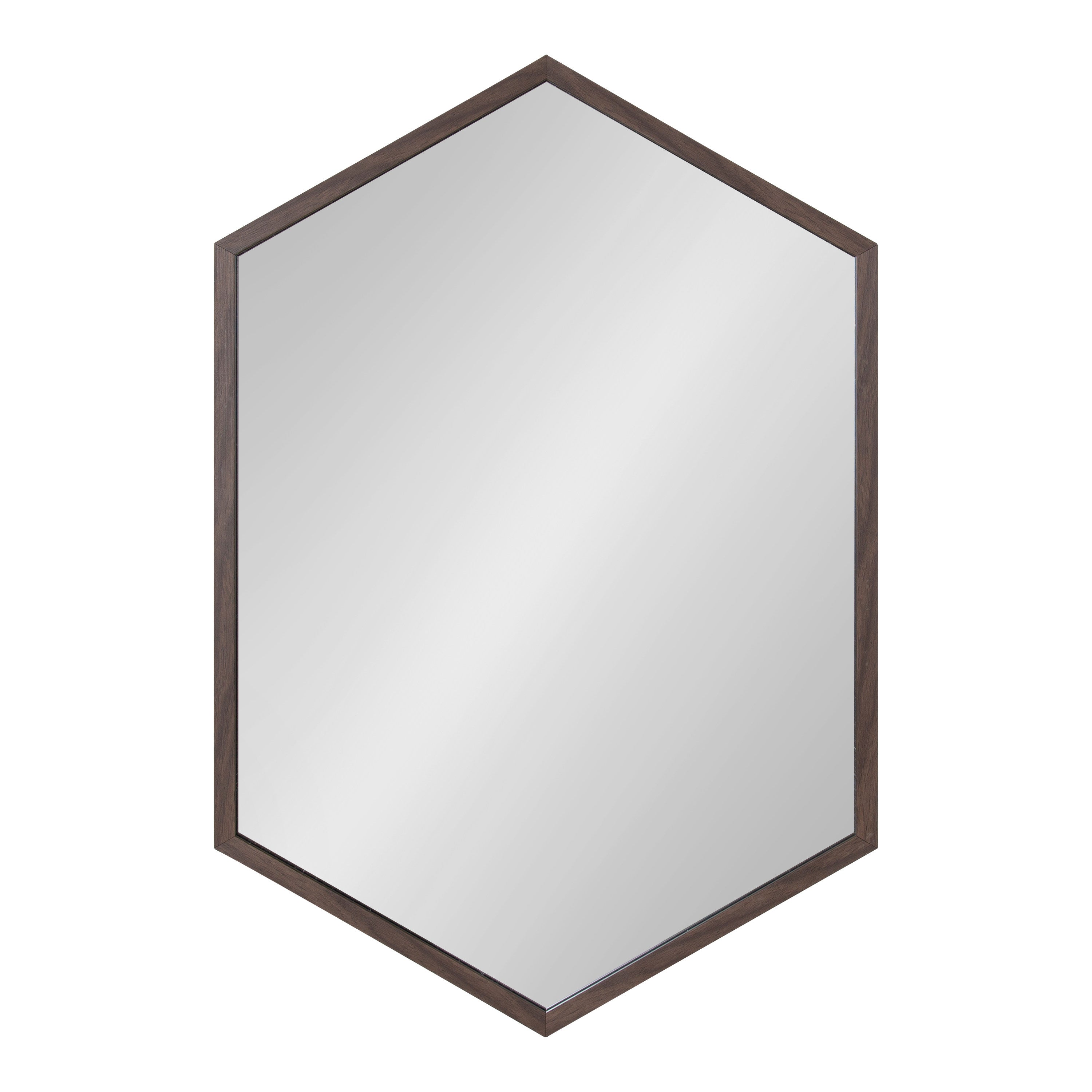 Laverty Framed Hexagon Wall Mirror