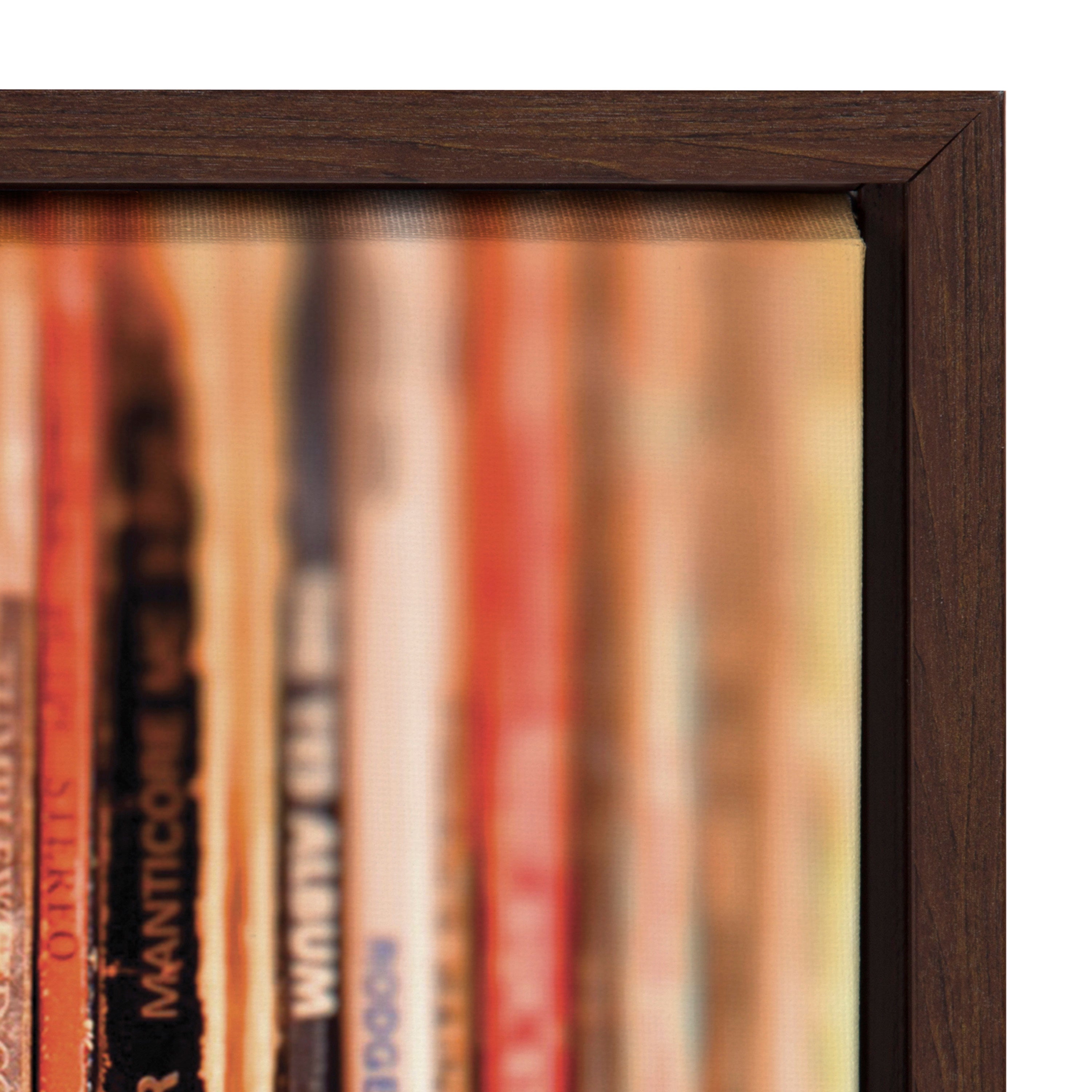 Framed Canvas Sylvie Walnut 22x22 3
