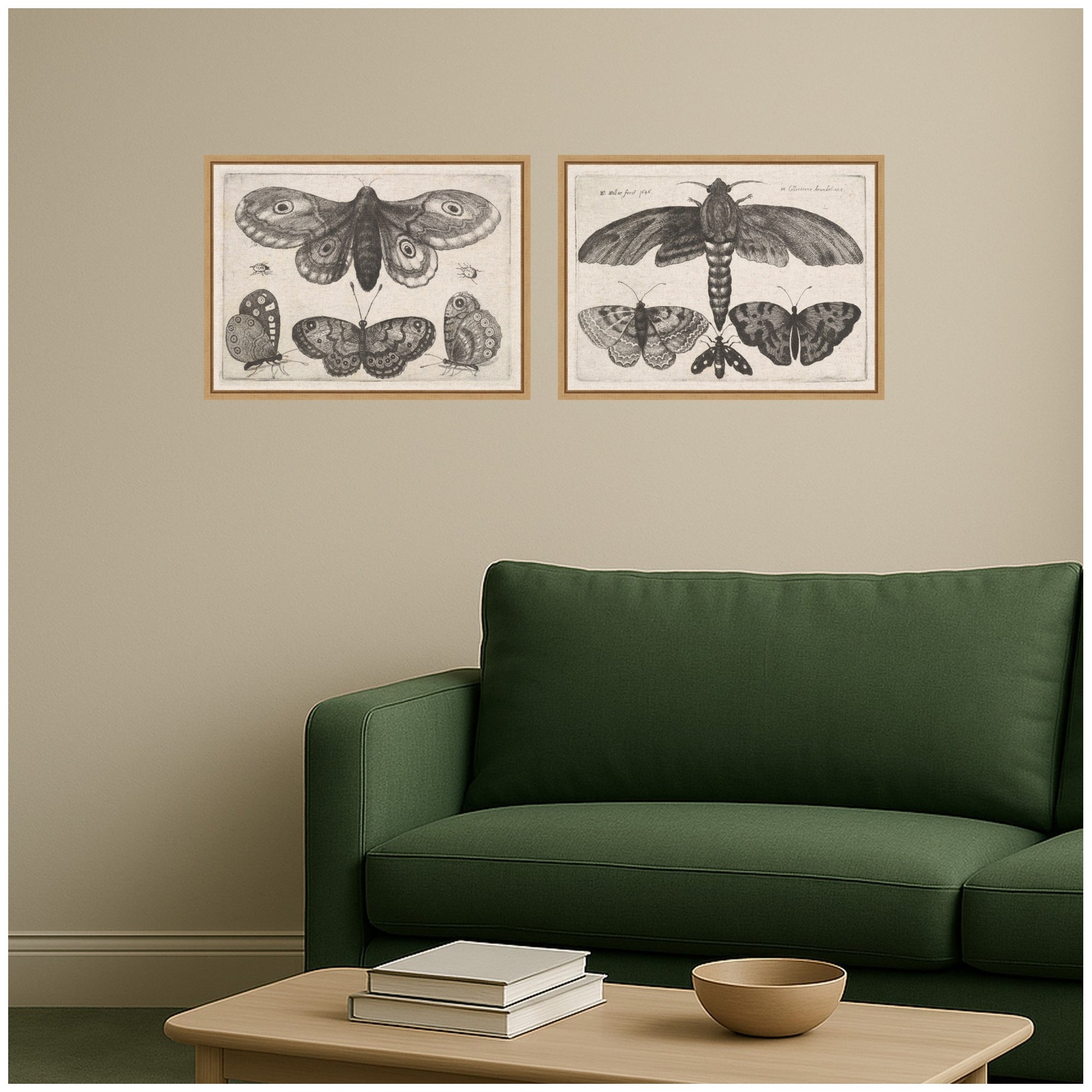 Art Set 2 Piece Set 18x24 Sylvie Natural 7