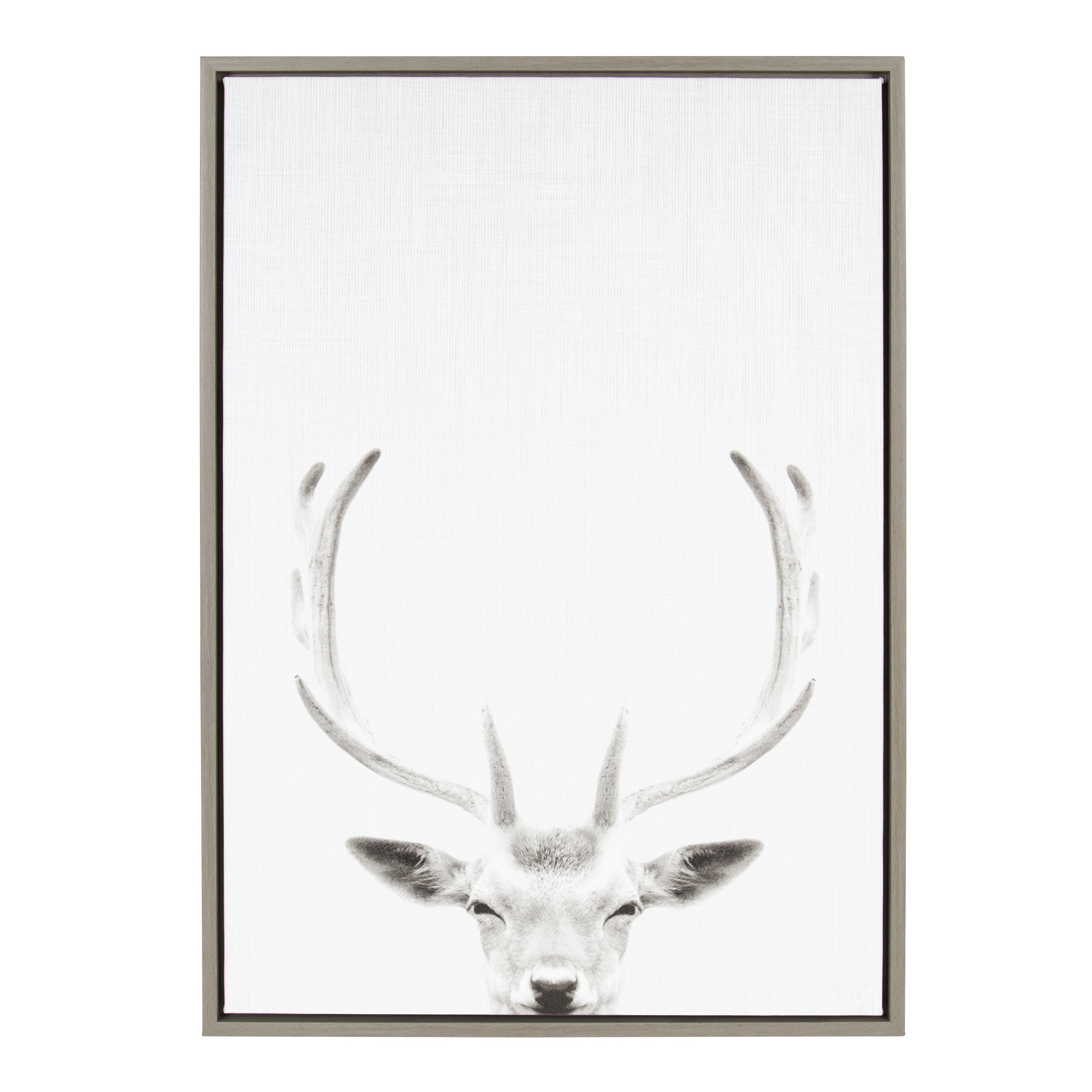 Framed Canvas Sylvie Graywash 23x33 1