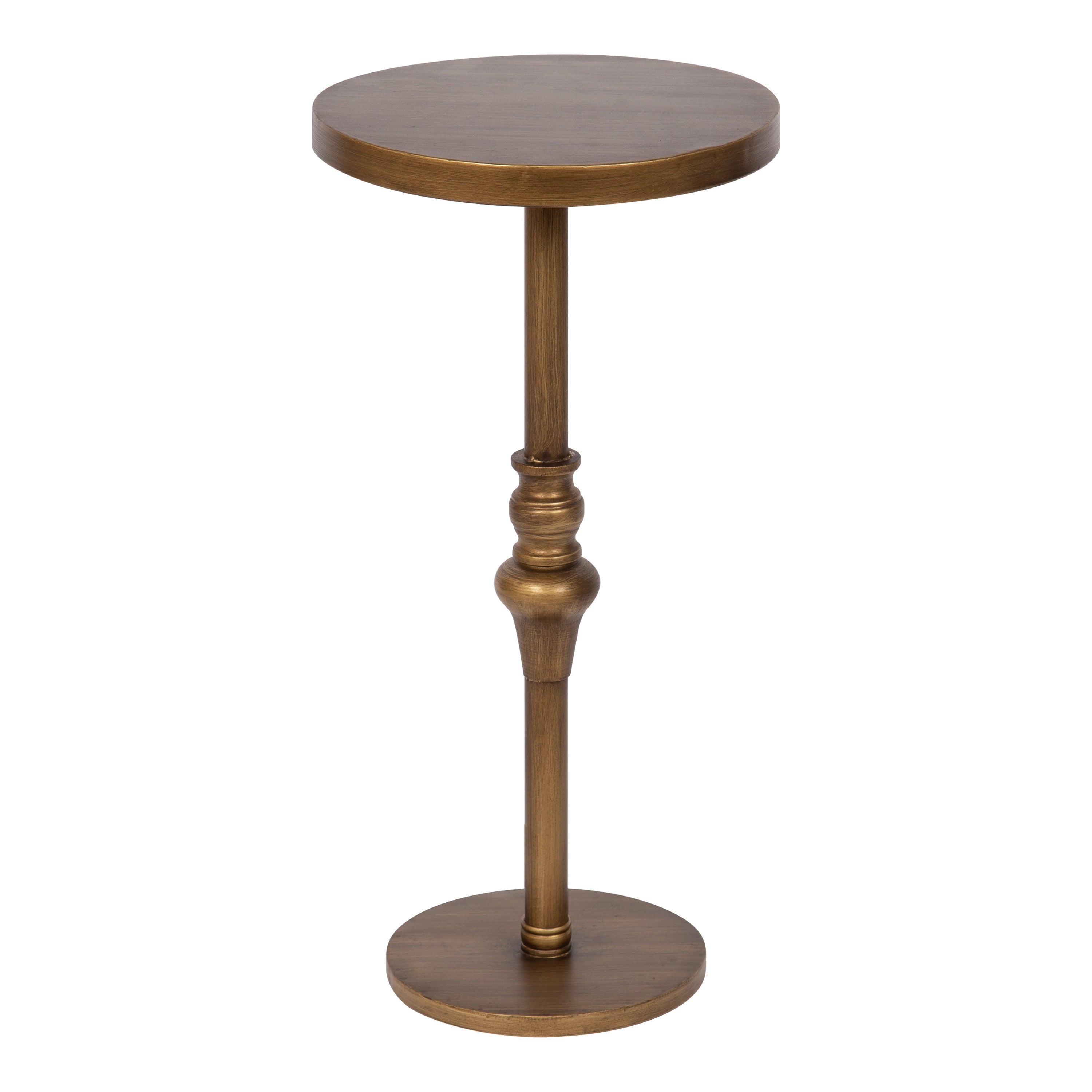 Drink Table Gold 13x13x26 1