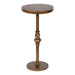 Drink Table Gold 13x13x26 1