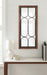 Decorative Mirror Walnut Brown 13x30 6