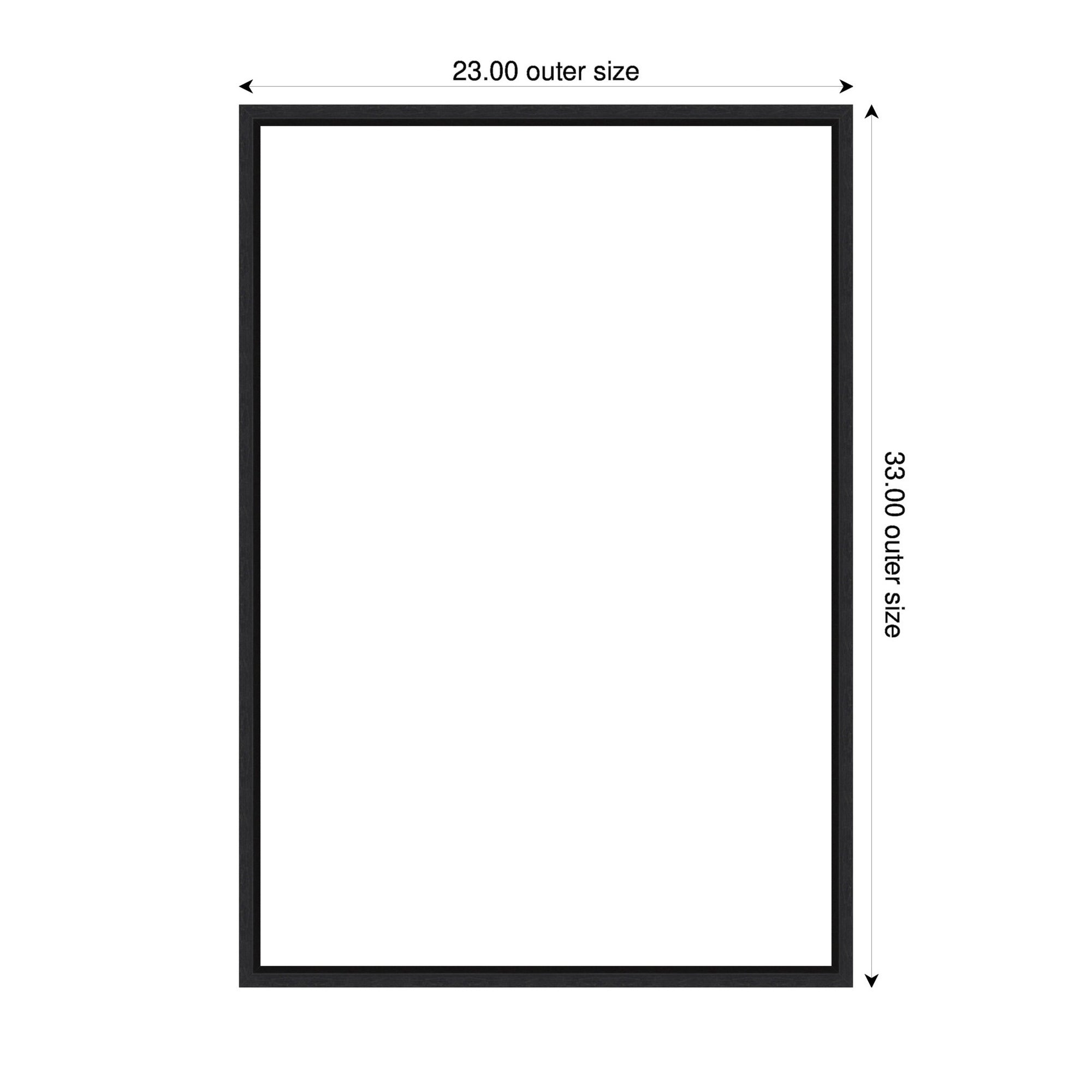 Art Set 2 Piece Set 23x33 Sylvie Black 2