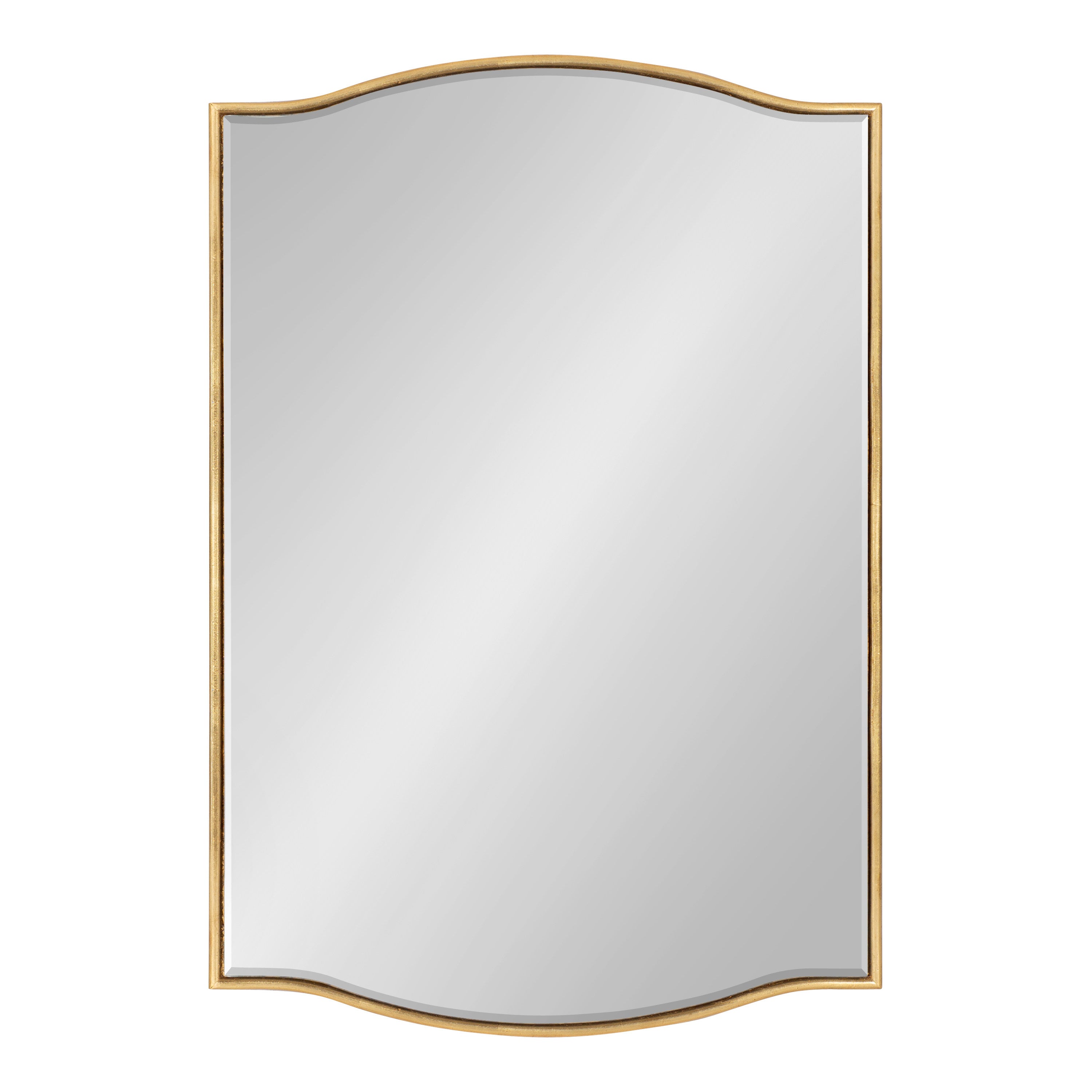Scallop Mirror Gold 20x30 2