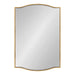 Scallop Mirror Gold 20x30 2