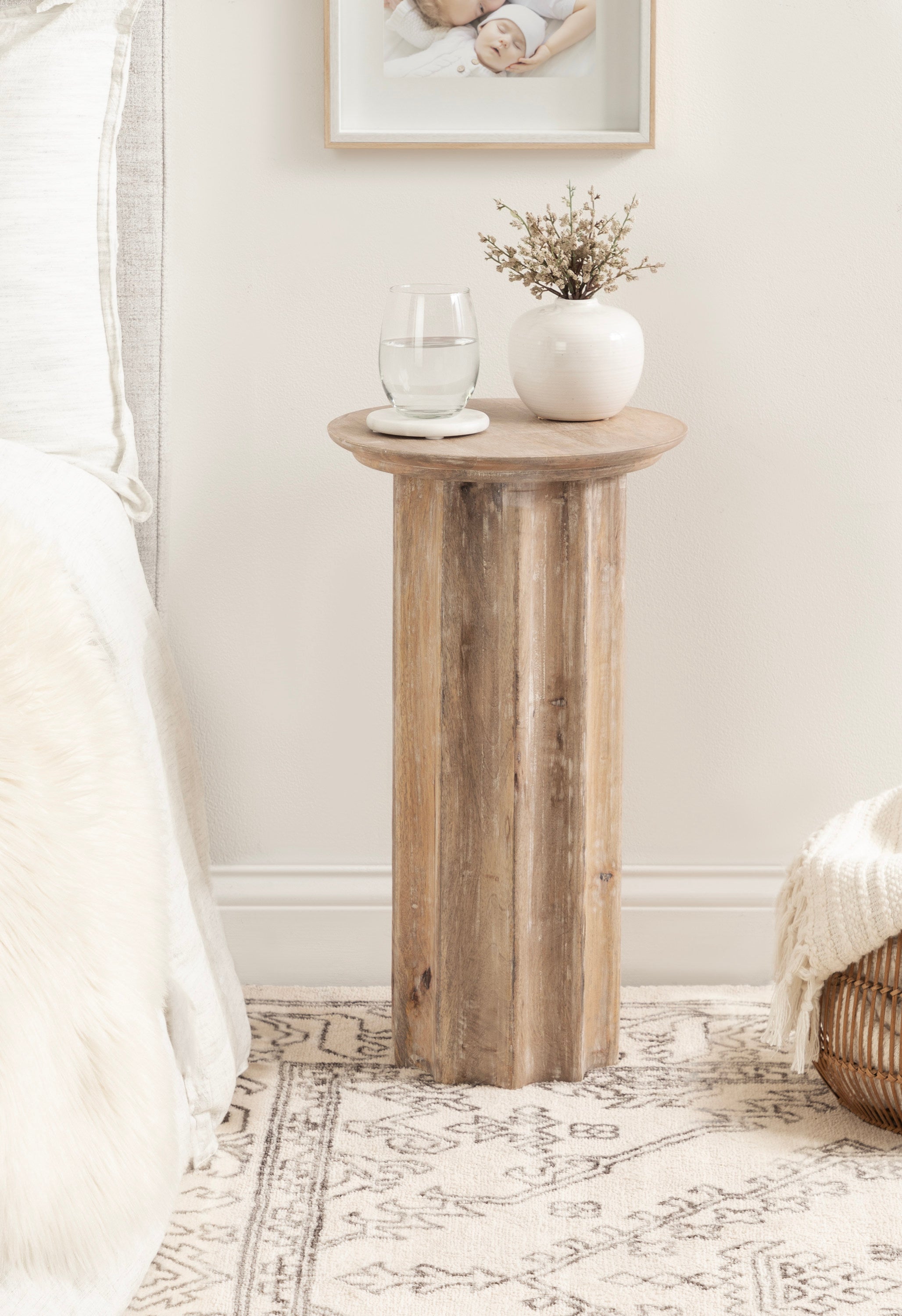 Gierson Wood Side Table