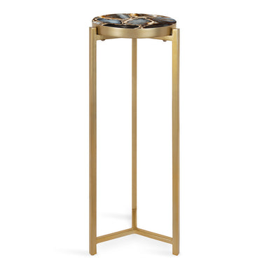 Drink Table Black Gold 9x9x23 1