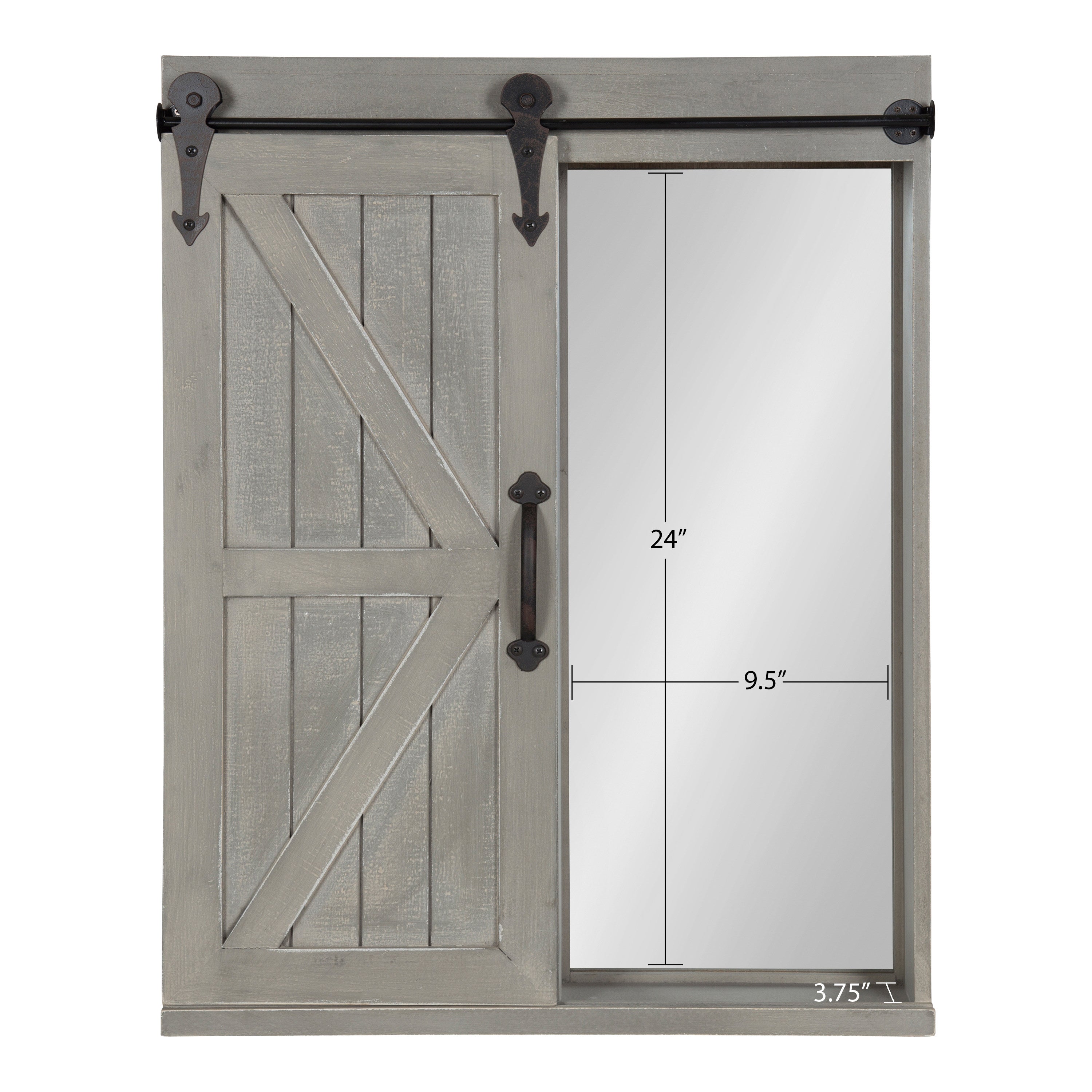Medicine Cabinet Gray 22x28 2