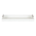 Single Tray White Silver 10x24 3
