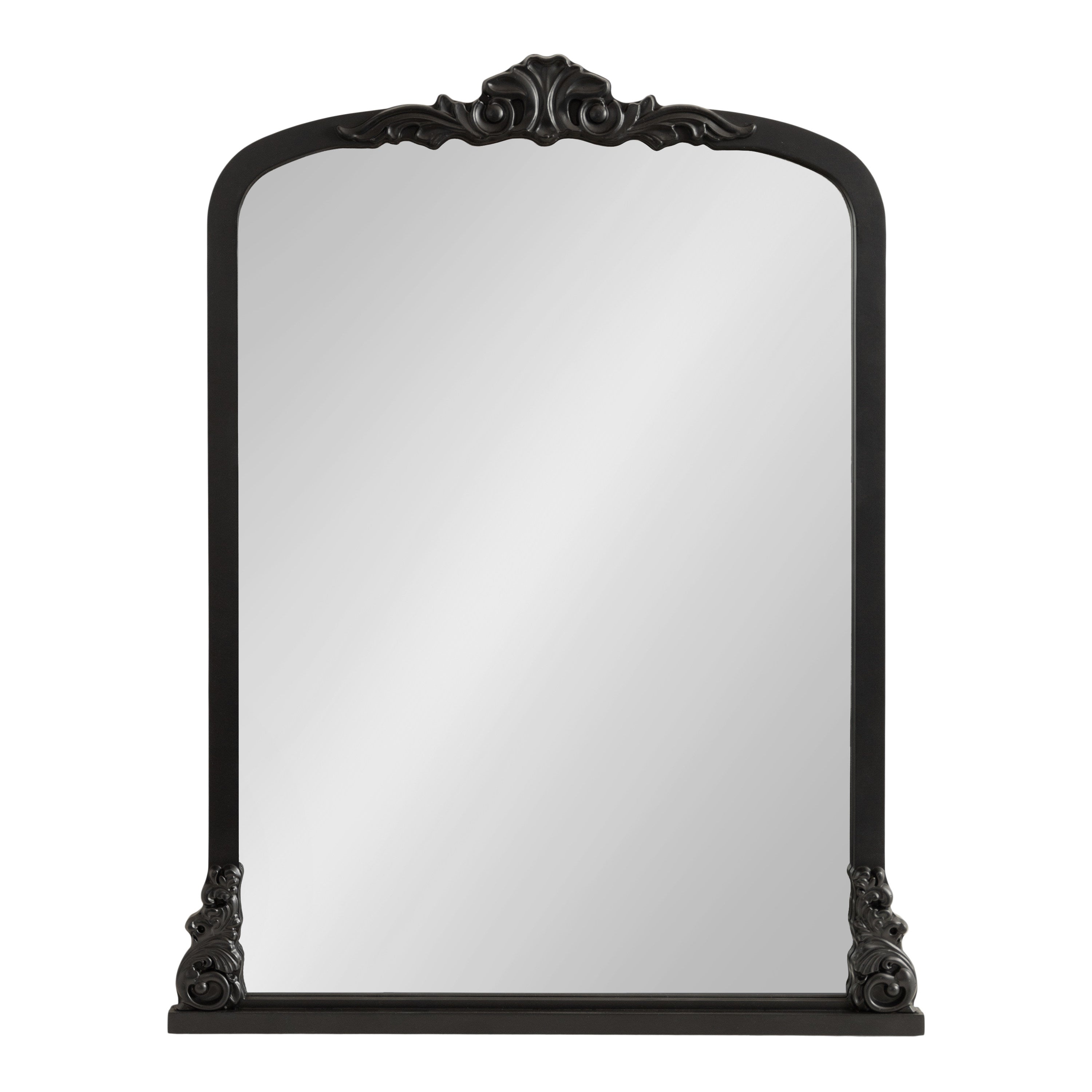 Arch Mirror Black 28x35 5