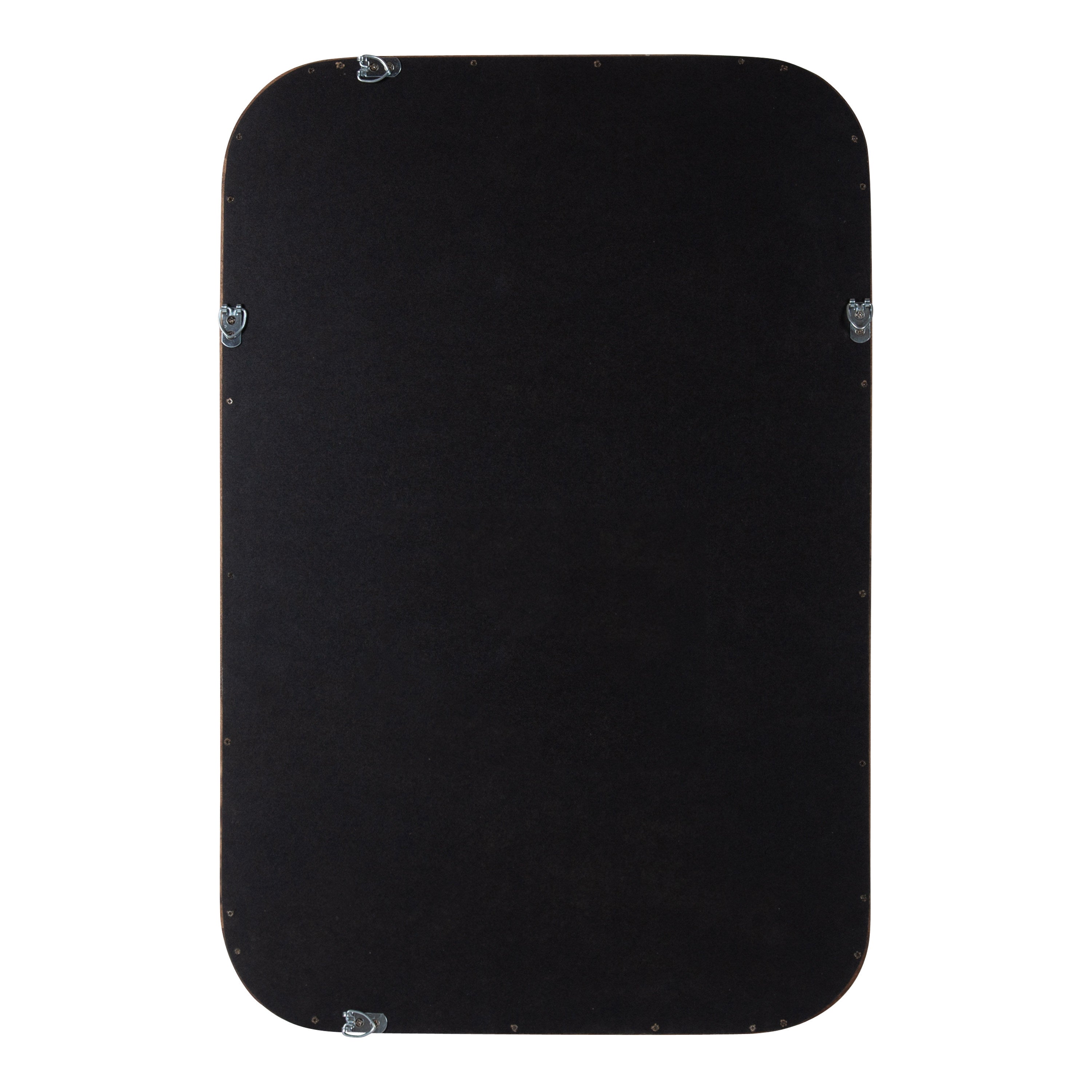 Rectangle Mirror Dark Brown 20x30 4