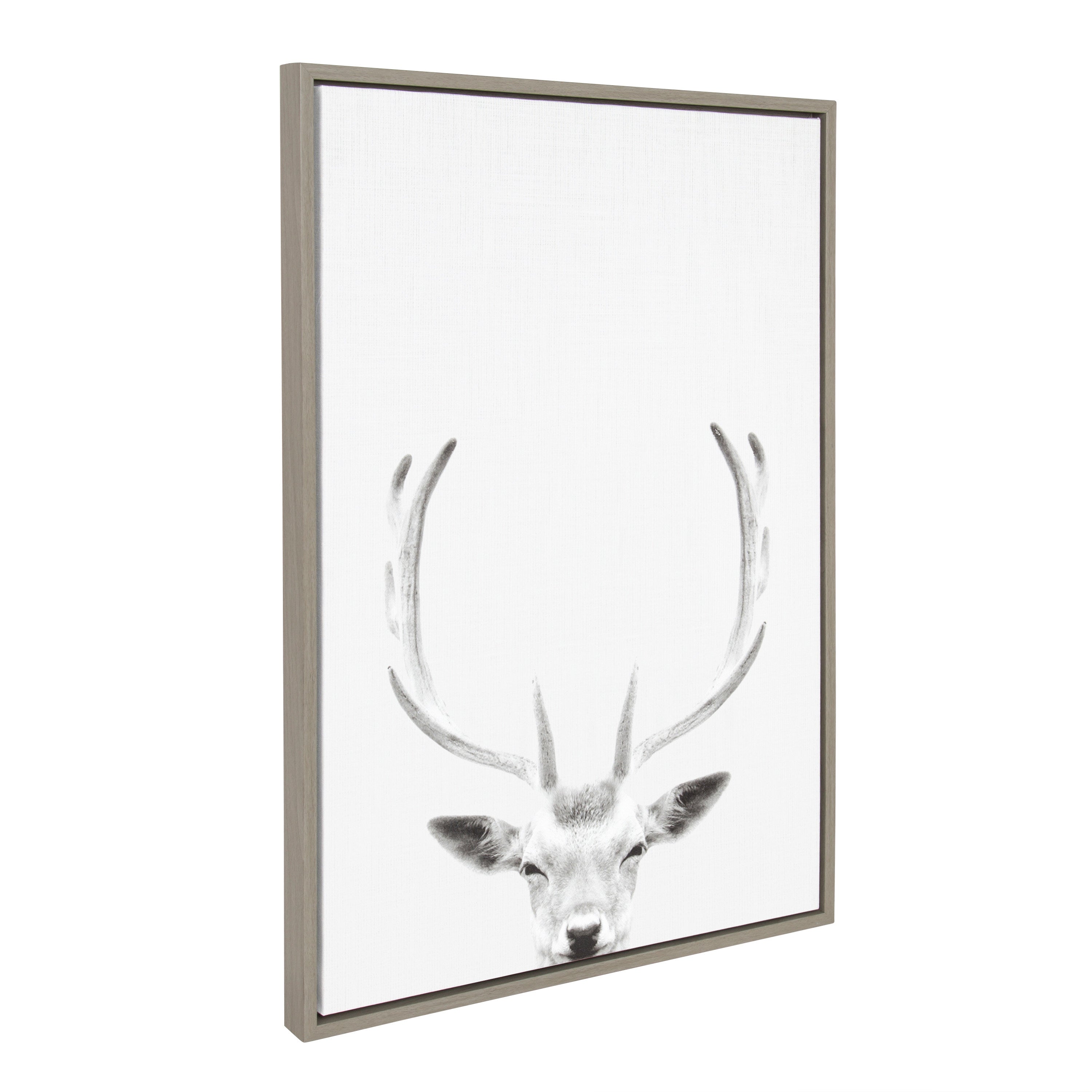 Framed Canvas Sylvie Graywash 23x33 2