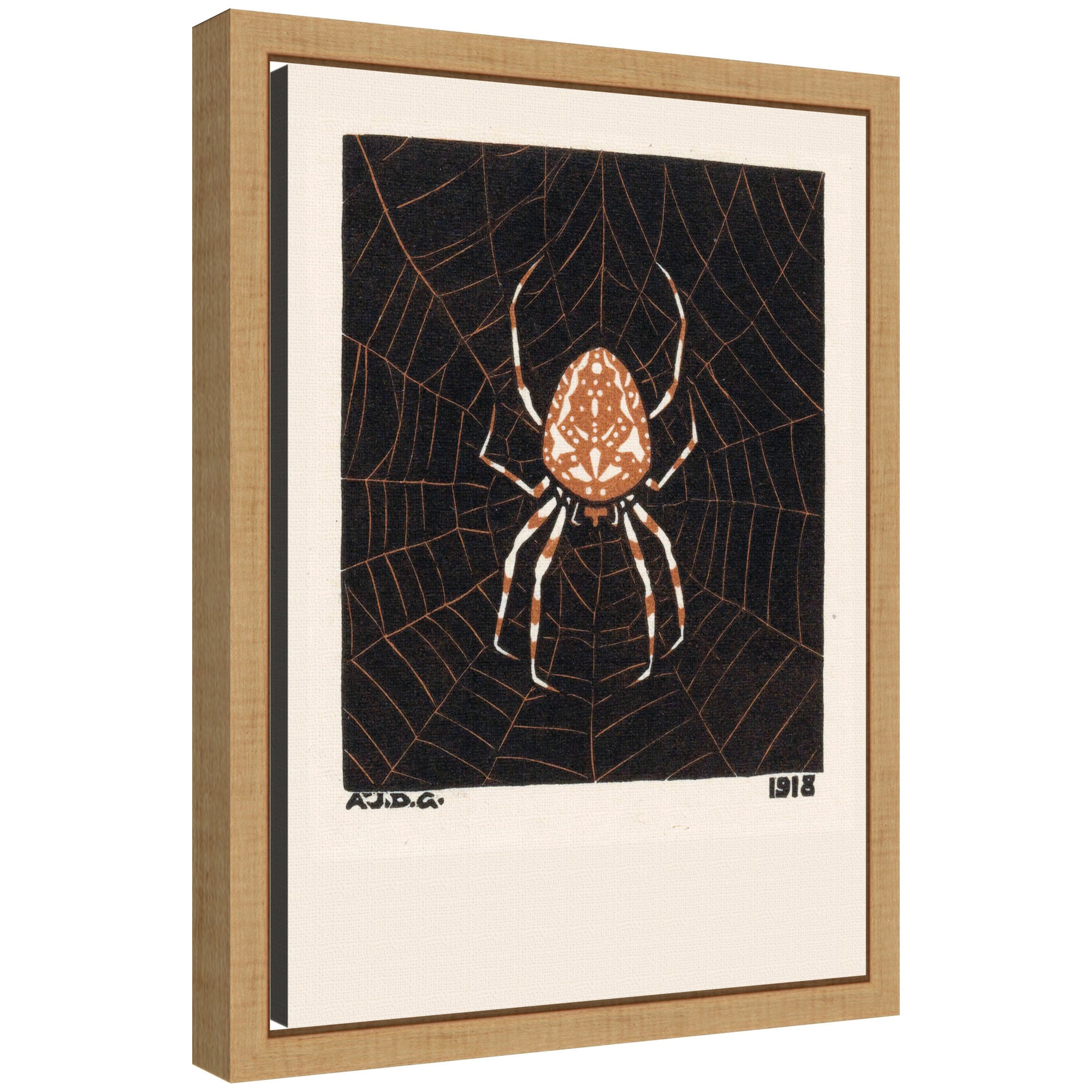 Framed Canvas 10x13 Sylvie Natural 1