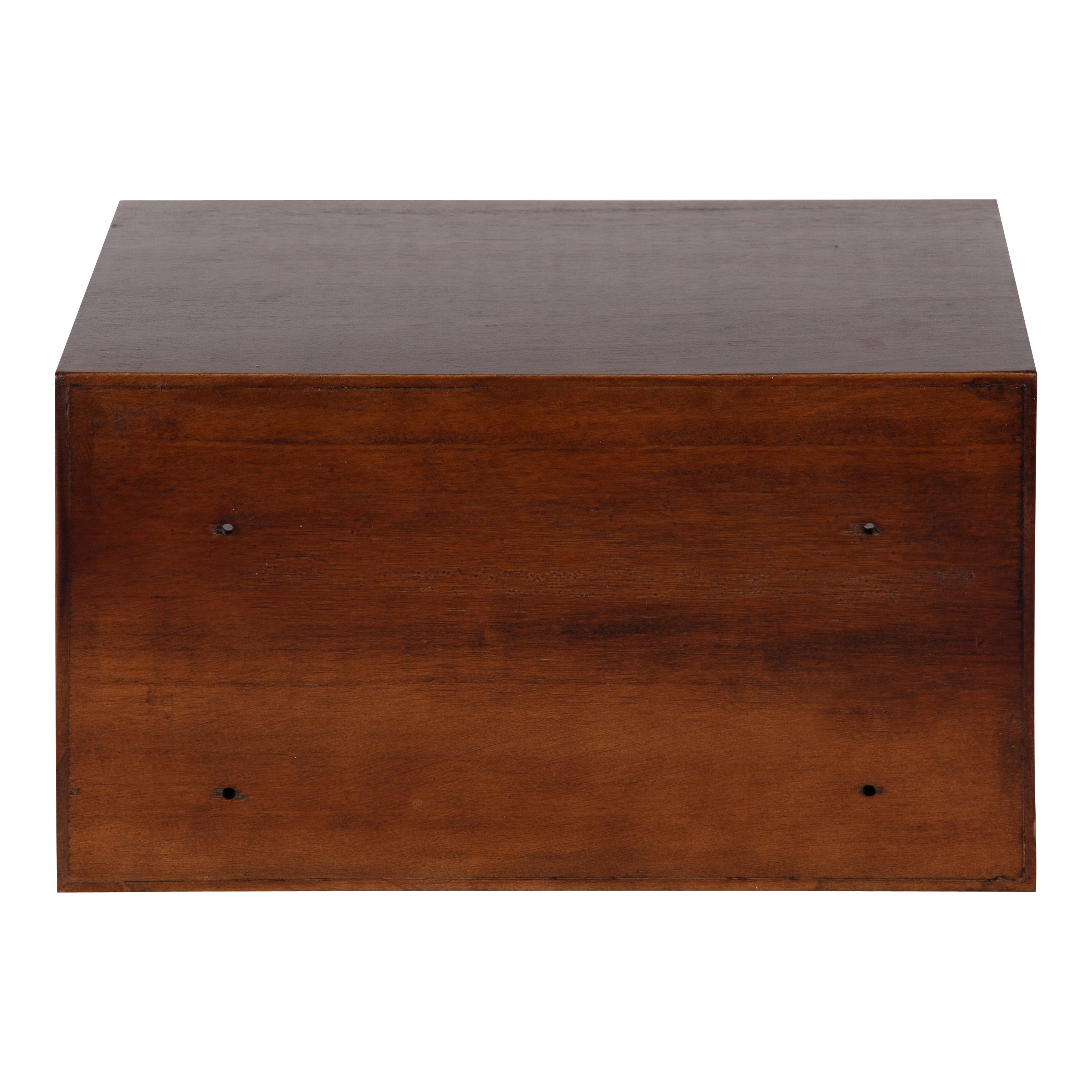 Floating Side Table Dark Brown 12.5x10x7 6