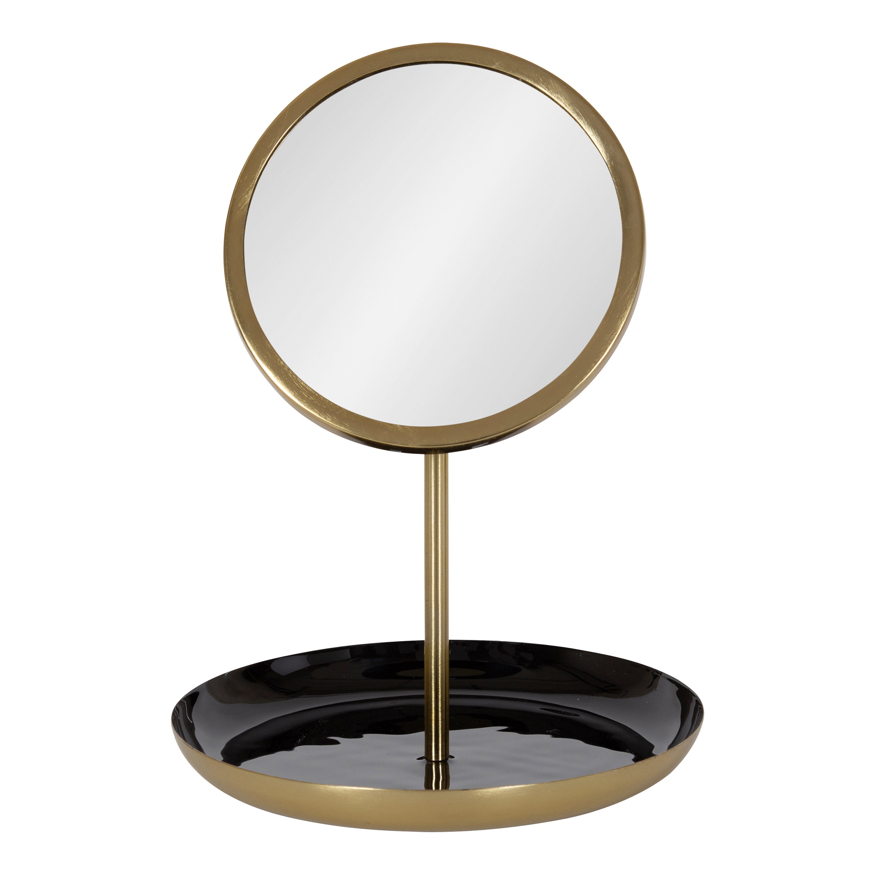 Tabletop Mirror Black Gold 11x15 3