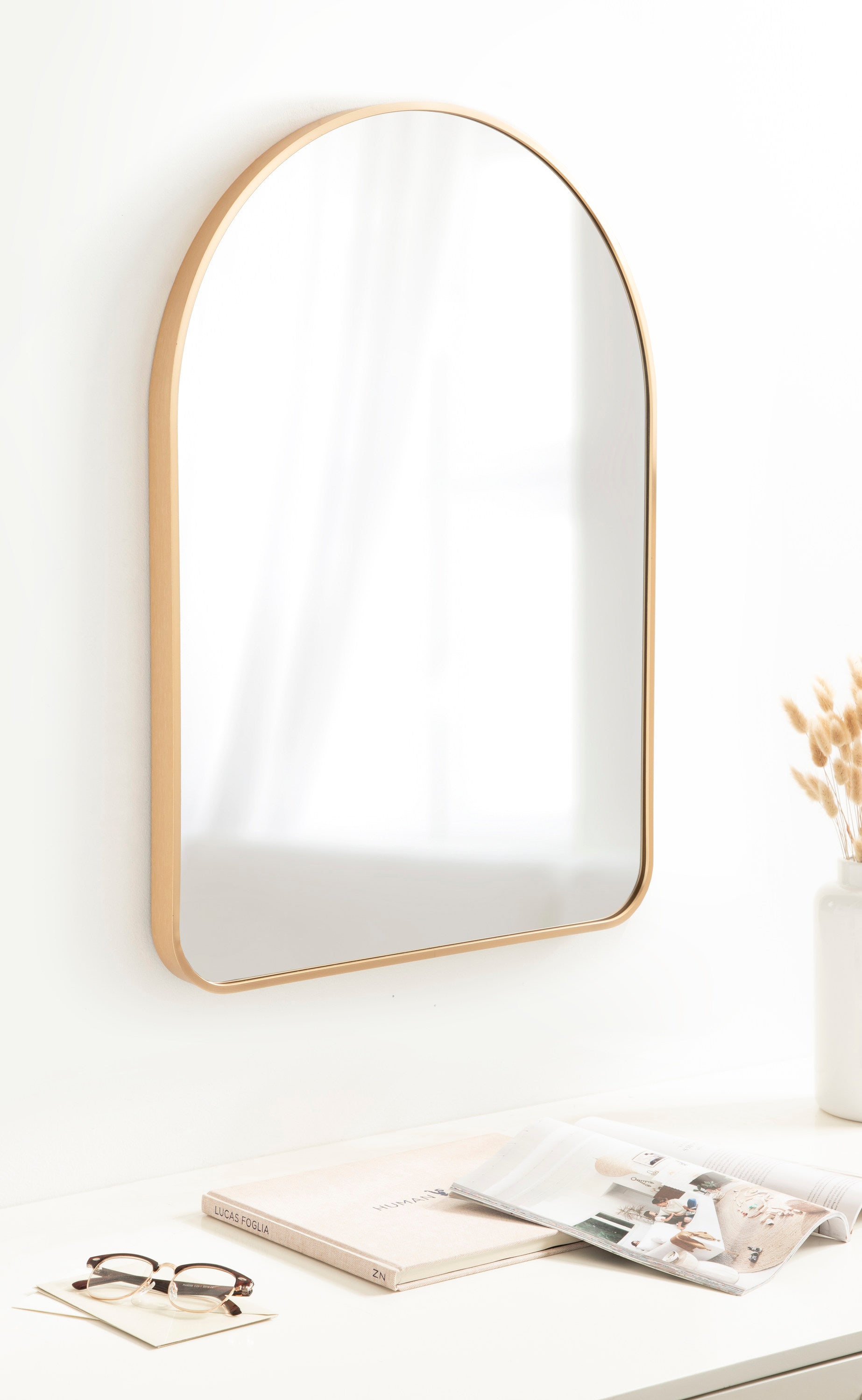 Arch Mirror Gold 20x28 7