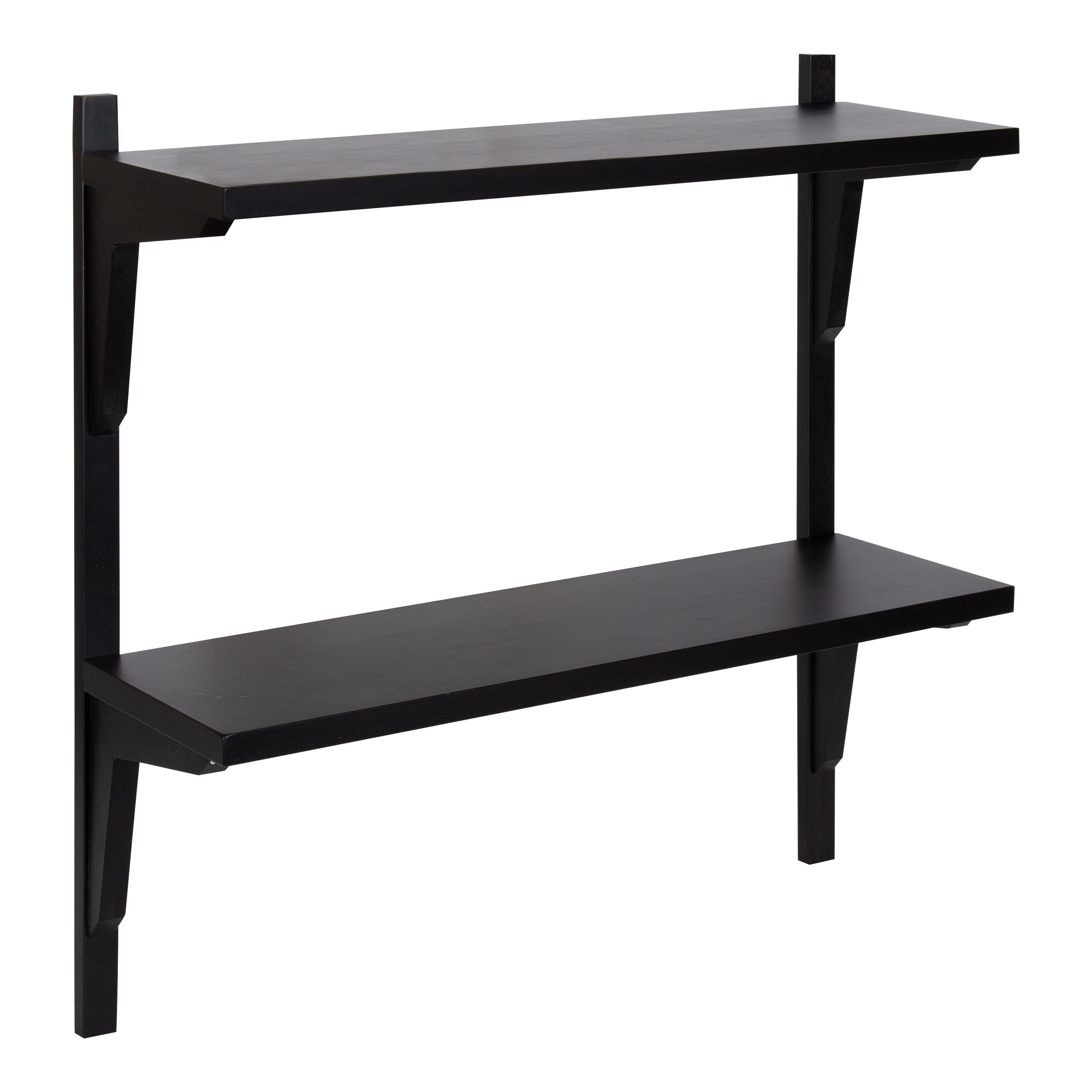 Accent Shelf Black 24x8x24 1