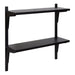 Accent Shelf Black 24x8x24 1