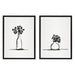 Art Set Sylvie Black 2 Piece Set 18x24 1