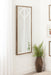 Decorative Mirror Rustic Brown 19x47 6