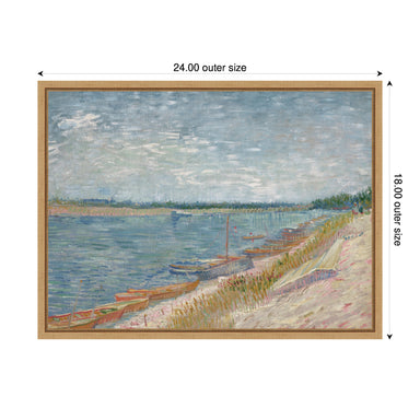 Framed Canvas 24x18 Sylvie Natural 2